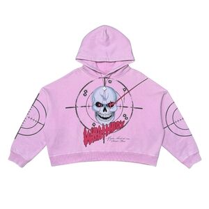NWT Wrath Boy | CROP SKULLS HARD TO KILL PINK Size Large